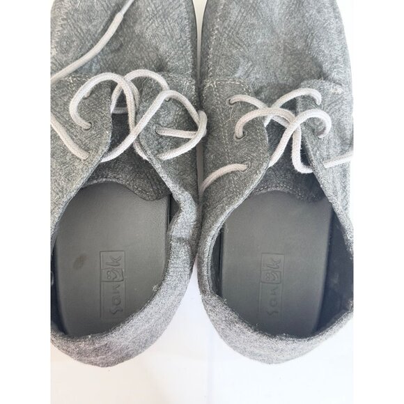 Sanuk Casual Loafers Shoes Mens Size 11 Gray Lace‎ Up Comfort Lightweight - Picture 9 of 10